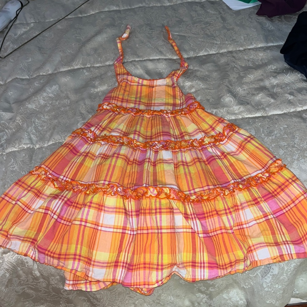 Peaches ‘n’ Cream Halter Dress